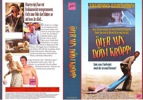 ÖVER MIN DÖDA KROPP (VHS)